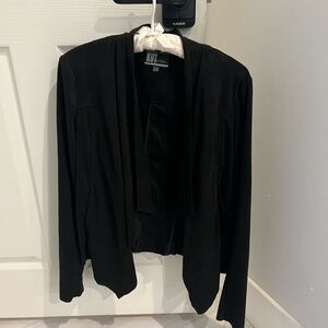 kut from the kluth suede black jacket tayanika